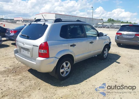 2008 Hyundai Tucson Gls из США, поврежденный, VIN KM8JM12B48U858245